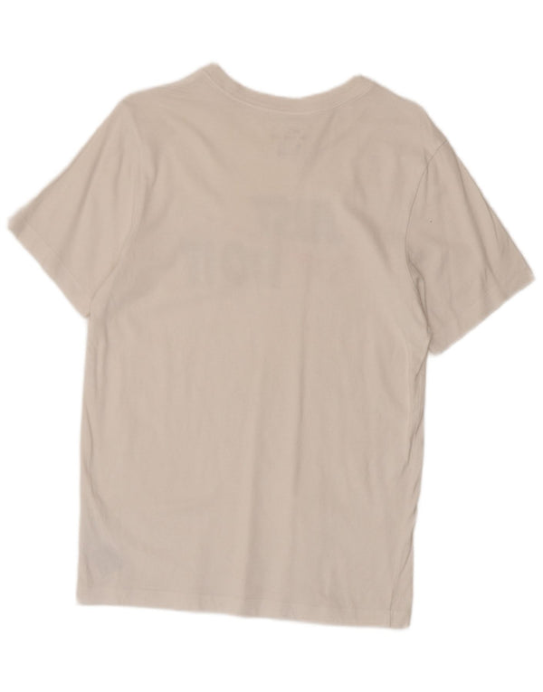 Nike T-shirt graphique pour hommes, petit, en coton blanc