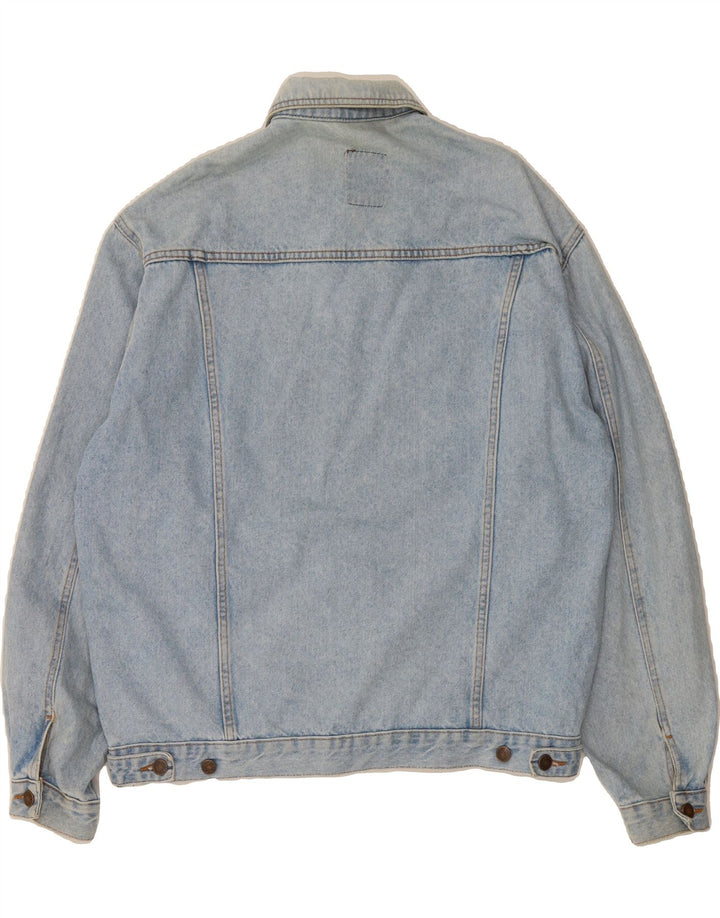 CASUCCI Mens Denim Jacket UK 40 Large Blue Vintage Casucci and Second-Hand Casucci from Messina Hembry 