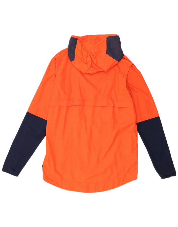 Nike Mens Graphic Hooded Pullover Tracksuit Top Medium Orange Colourblock