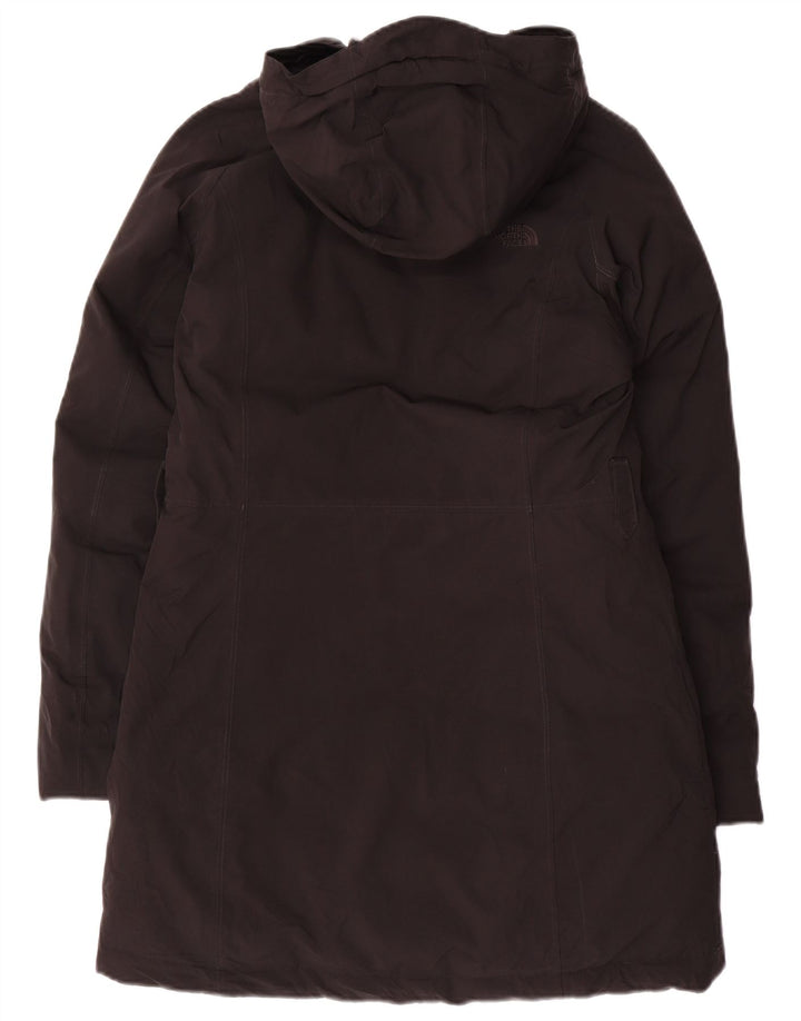The North Face Womens Hooded Padded Coat UK 10 Small Black Polyester