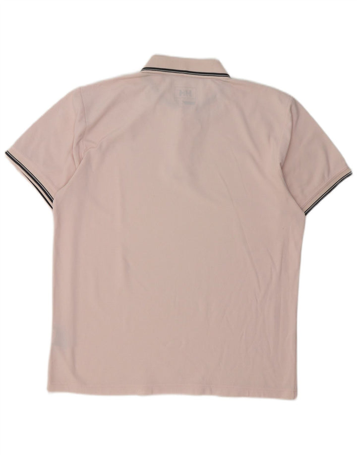 Polo Helly Hansen Hombre Grande Poliéster Rosa