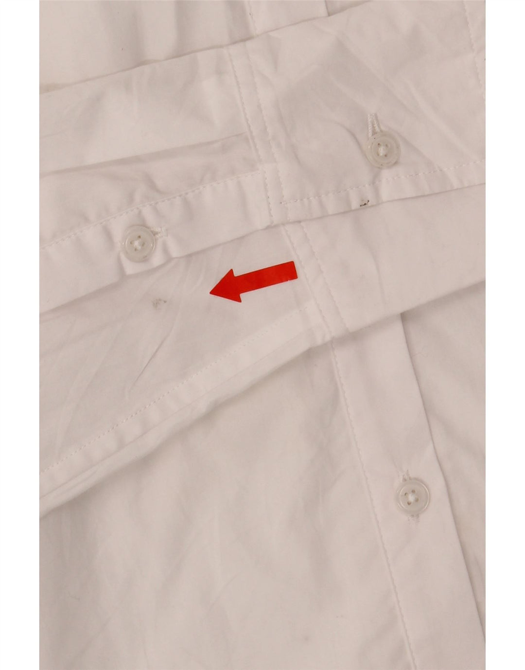J. CREW Womens Oversized Crop Shirt Blouse US 4 Small White Cotton Vintage J. Crew and Second-Hand J. Crew from Messina Hembry 
