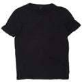 Cos Camiseta para hombre Top Small Navy Blue Linen