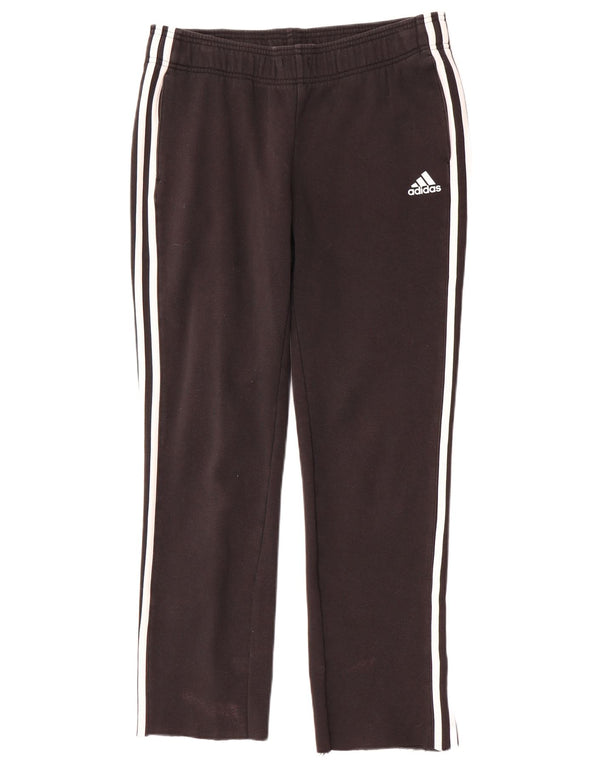 Adidas Γυναικεία φόρμα παντελόνι UK 12/14 Μεσαίο μαύρο βαμβακερό