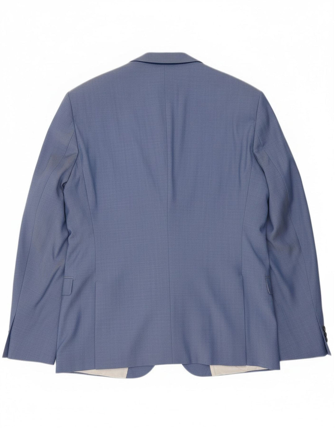 Hugo Boss Mens 2 Button Blazer Jacket IT 54 2XL Blue Wool