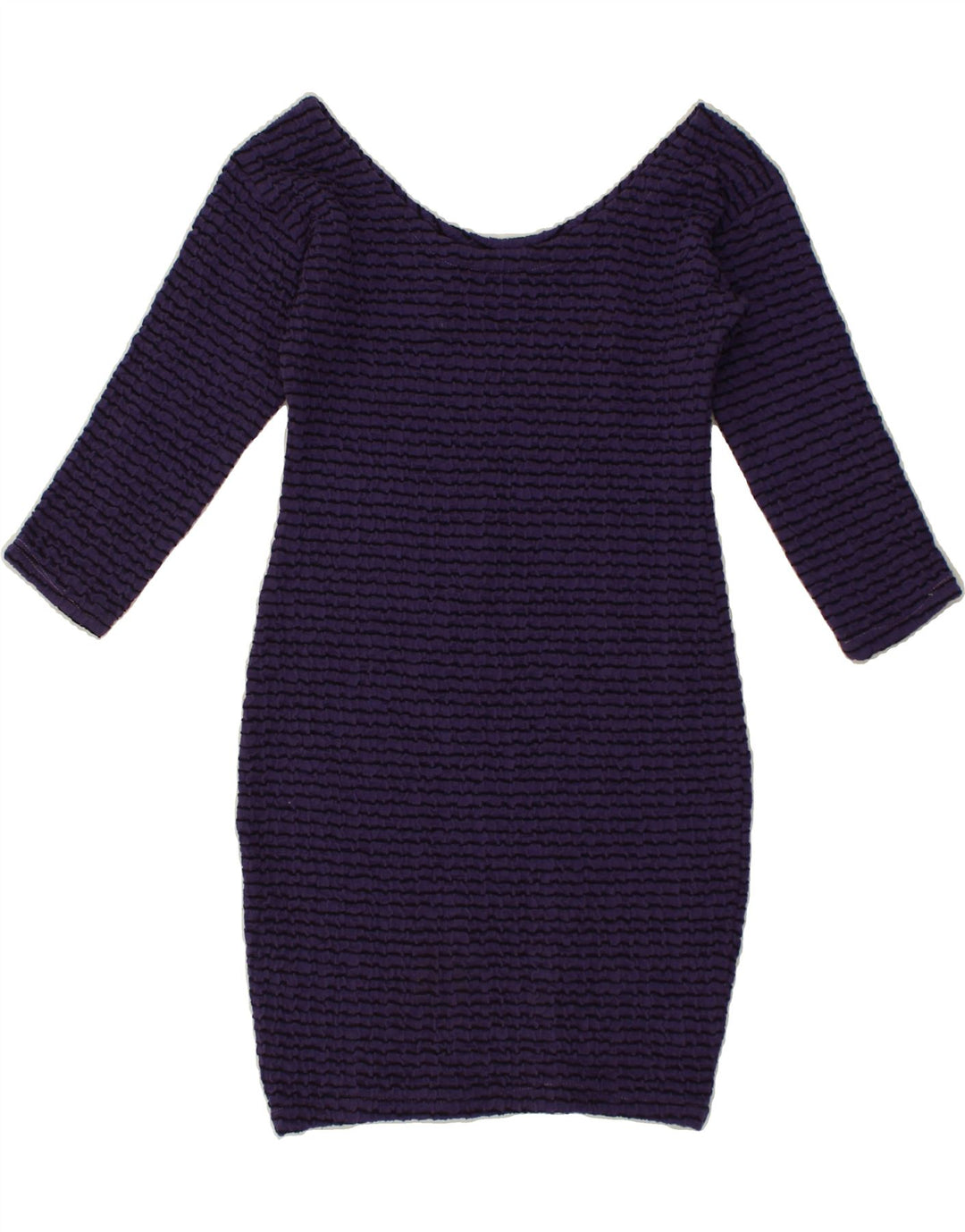 VINTAGE Womens Bodycon Dress UK 12 Medium Purple | Vintage Vintage | Thrift | Second-Hand Vintage | Used Clothing | Messina Hembry 