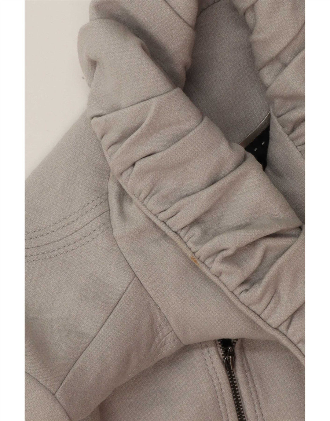 Zara Womens Overcoat UK 14 Large Grey Wool