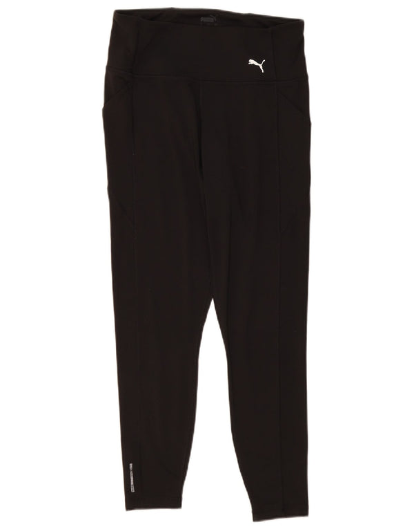 Puma Womens Crop Leggings UK 12 Medium Black