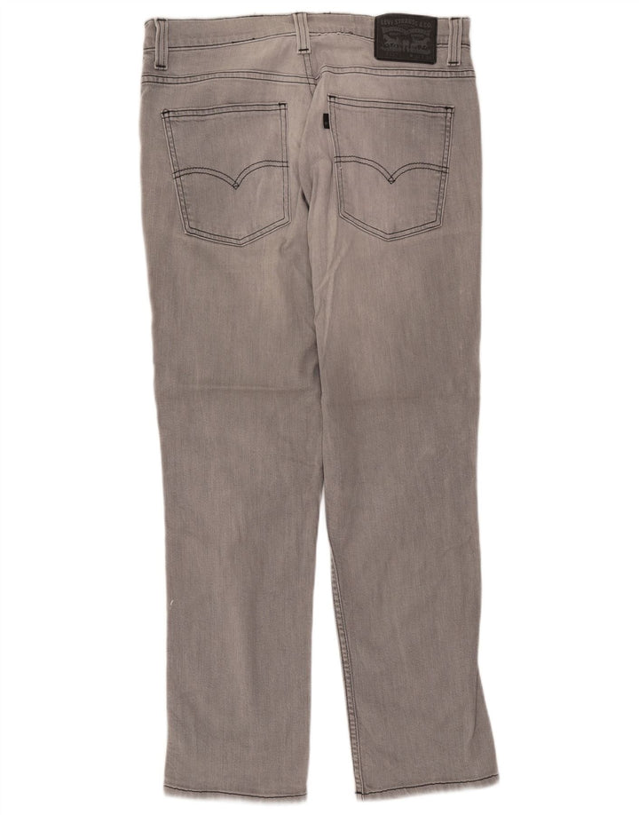 LEVI'S Mens 511 Slim Jeans W34 L30 Grey