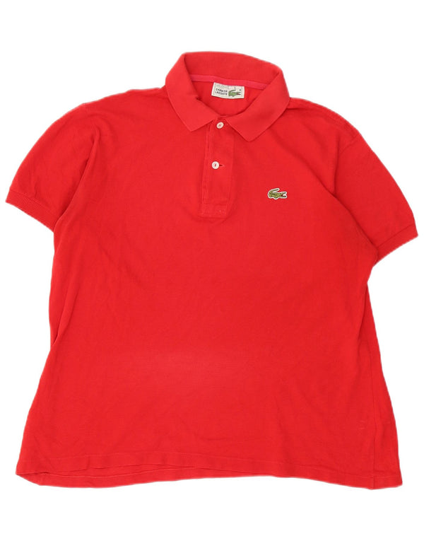 Lacoste Polo Homme Taille 5 Grand Coton Rouge