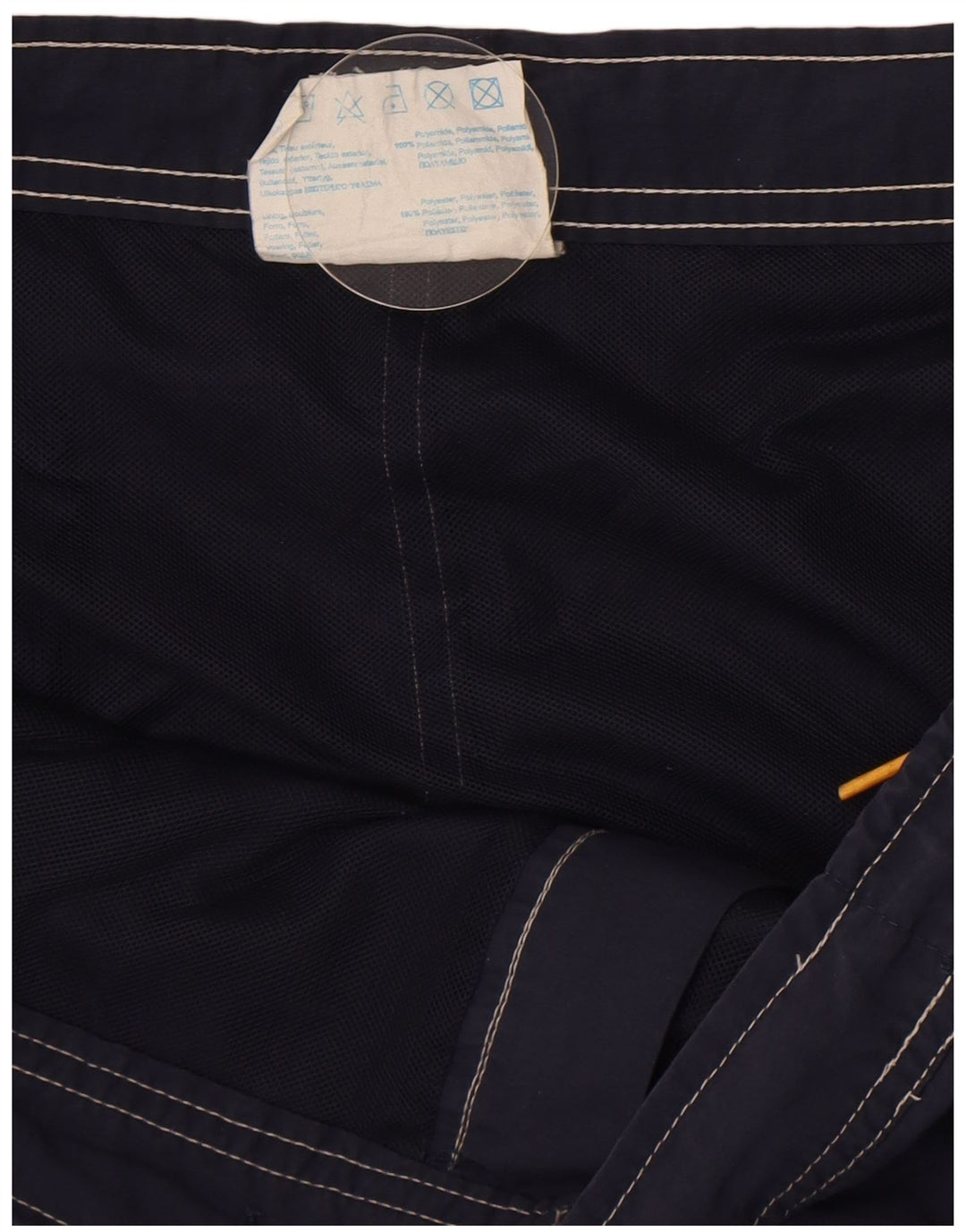 Champion Mens Swimming Shorts Large  Navy Blue Colourblock Polyamide