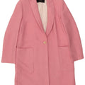 Zara Γυναικείο Πανωφόρι UK 10 Small Pink Viscose