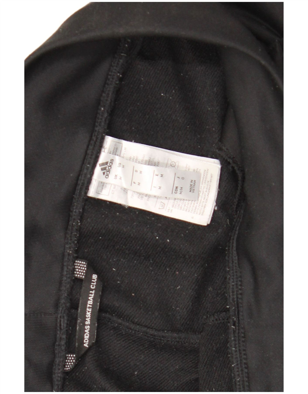 Adidas Mens Graphic Tracksuit Trousers Medium Black Colourblock Polyester