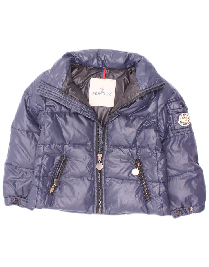 Moncler Cazadora Bebé Niño 18-24 Meses Poliamida Azul Marino