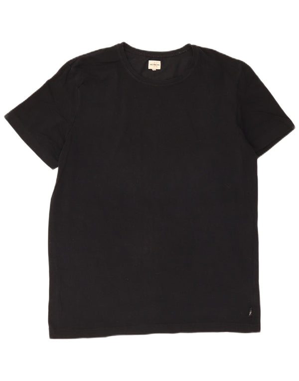 T-shirt da uomo Calvin Klein Jeans Top 2XL cotone nero