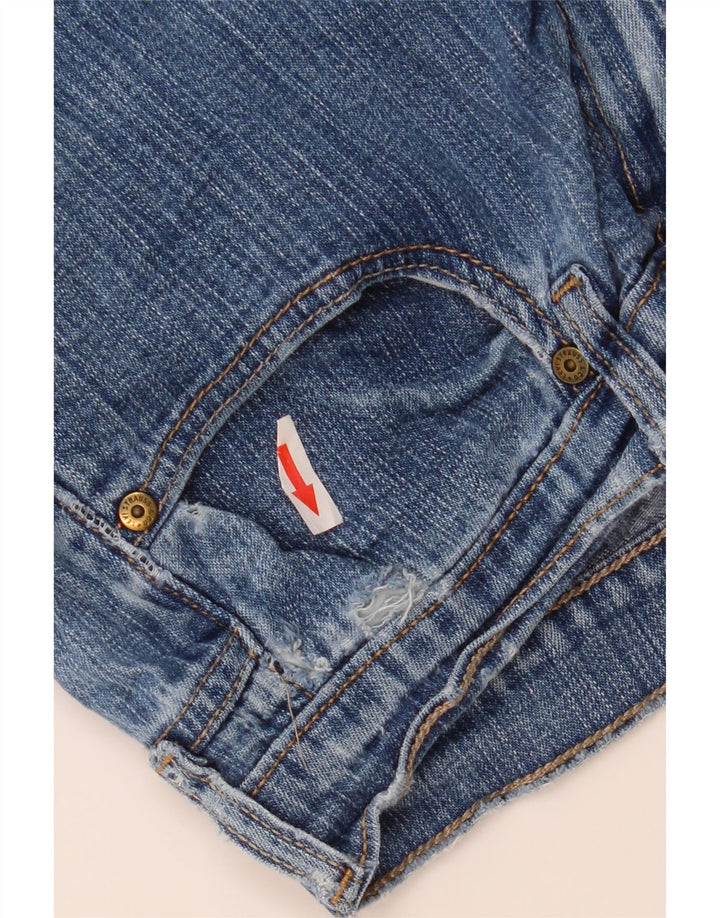 Levi's Damen 515 Bootcut Jeans US 8 Medium W30 L34 Blaue Baumwolle