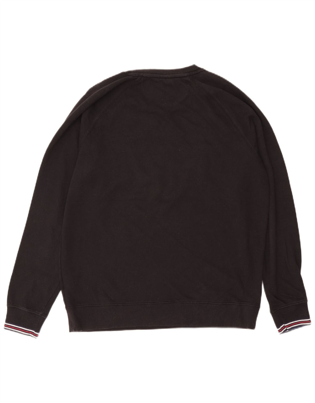 Fila Mens Graphic Sweatshirt Jumper Large Black Cotton