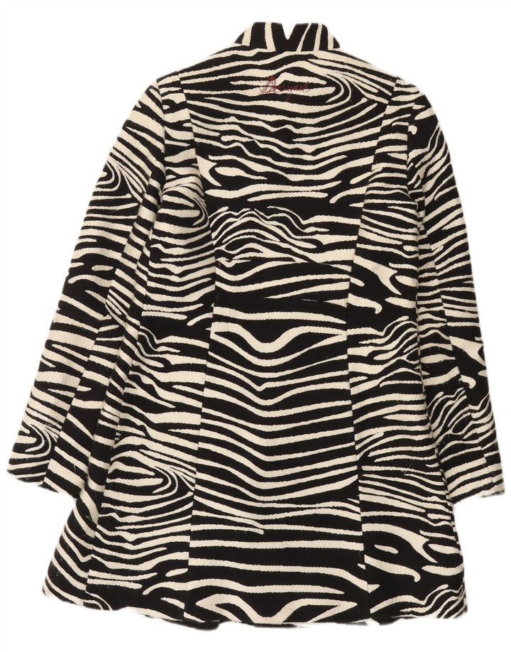 Soprabito da donna Desigual EU 42 grande stampa animalier nera