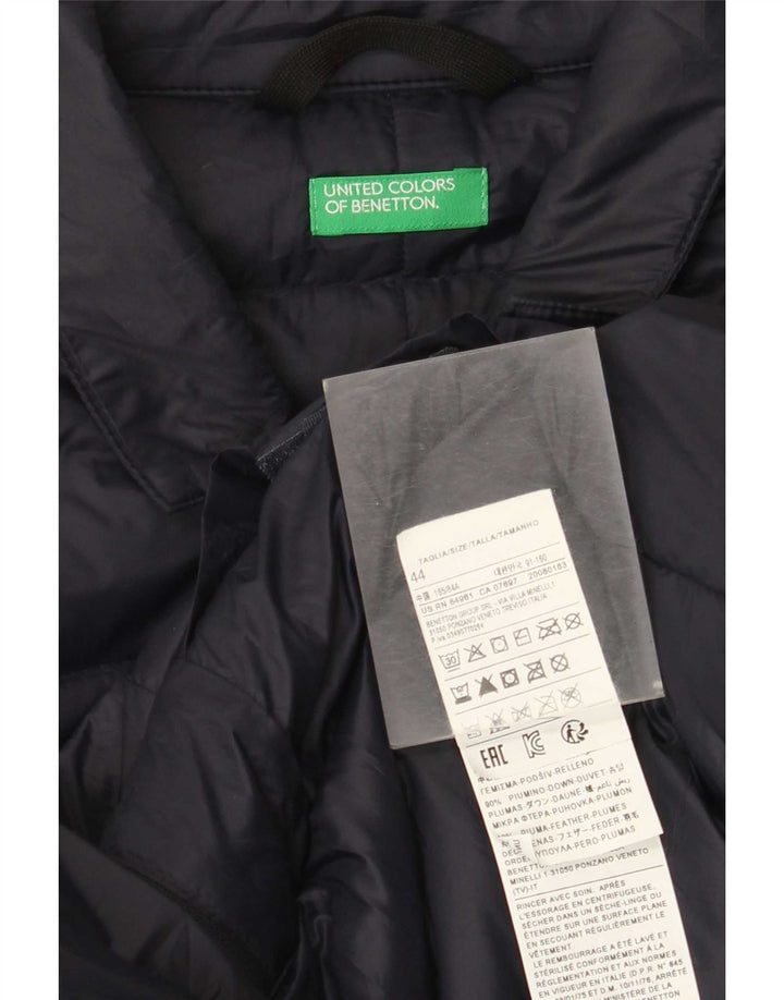Męska ocieplana kurtka Benetton IT 44 XS Granatowa, poliamidowa