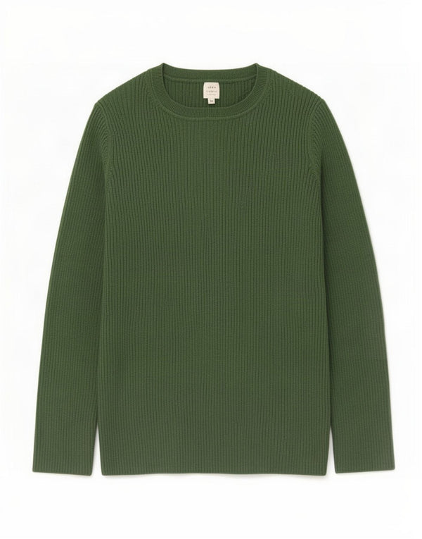 John Lewis Pulover pentru damă cu gât de barcă din nailon mare, verde, UK 16