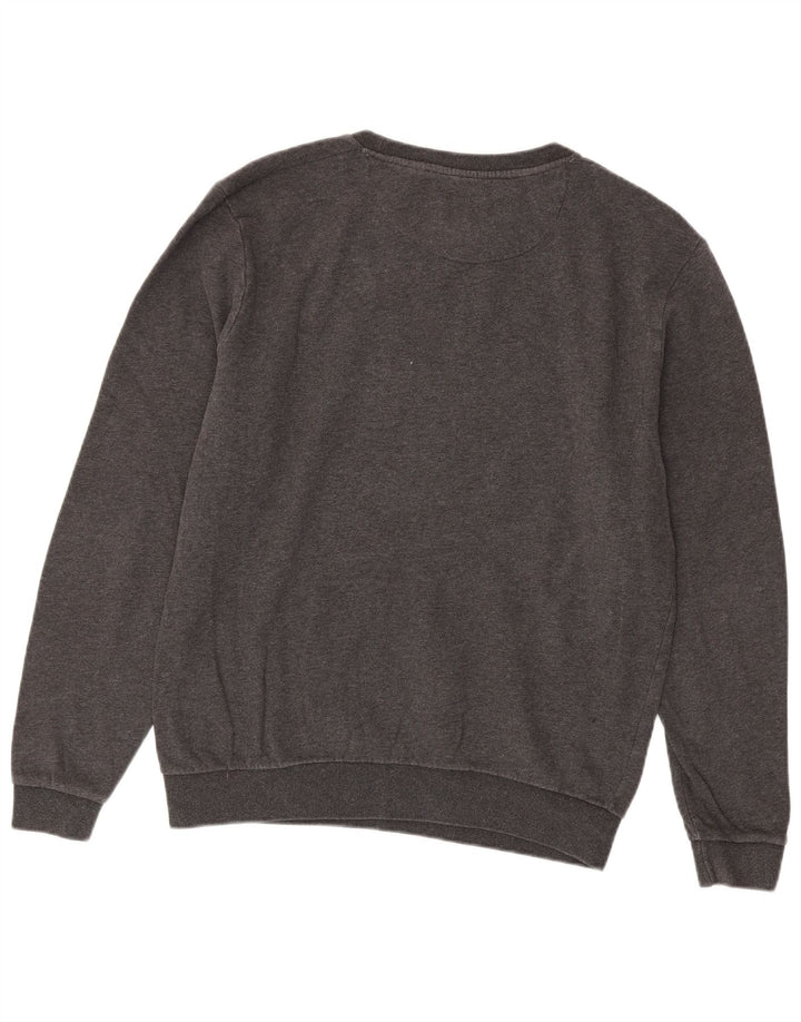 JACK WILLS Herren Sweatshirt Pullover Große graue Baumwolle
