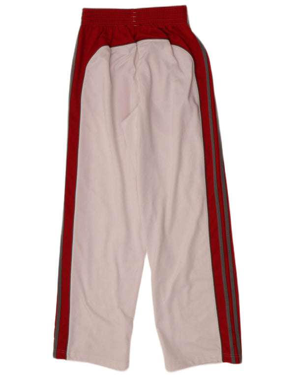 Adidas Damen-Trainingshose, Größe S, Größe S, Weiß, Farbblock-Polyester
