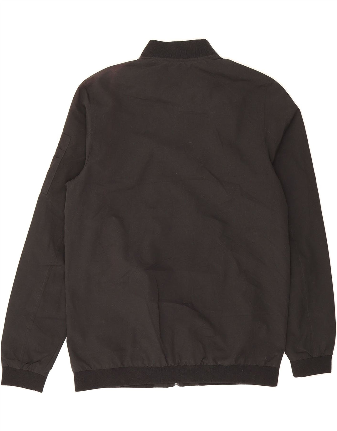 JACK & JONES Boys Bomber Jacket 15-16 Years Black Polyester Vintage Jack & Jones and Second-Hand Jack & Jones from Messina Hembry 