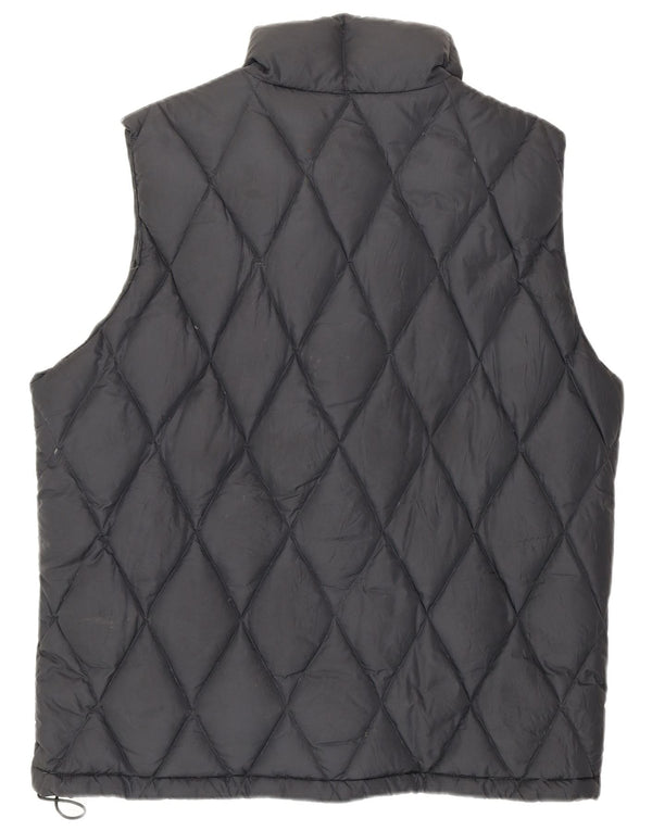 Alberto Aspesi Herre Polstret Gilet UK 42 XL Navy Blue