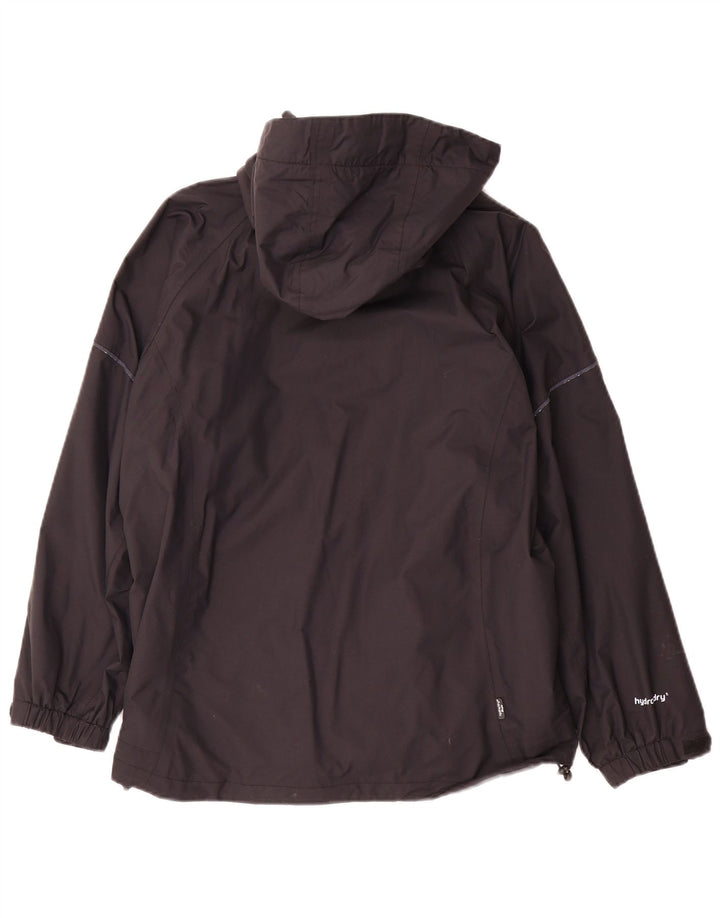 Sprayway Boys Hooded Rain Jacket 12-13 Years Black Polyester
