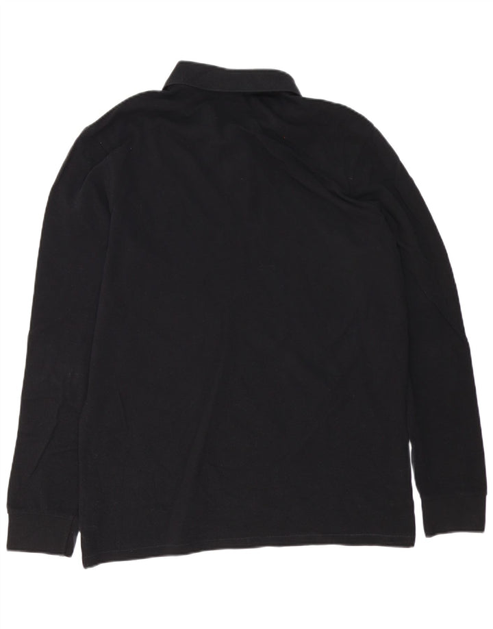 Polo a maniche lunghe da uomo Paul Smith nera media