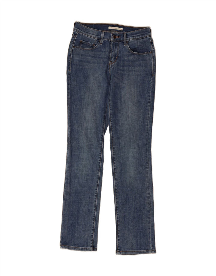 LEVI'S Womens 505 Straight Jeans W26 L31 Blue Cotton Vintage Levi's and Second-Hand Levi's from Messina Hembry 