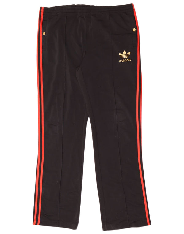 Adidas Mens Tracksuit Trousers XL Black Polyester