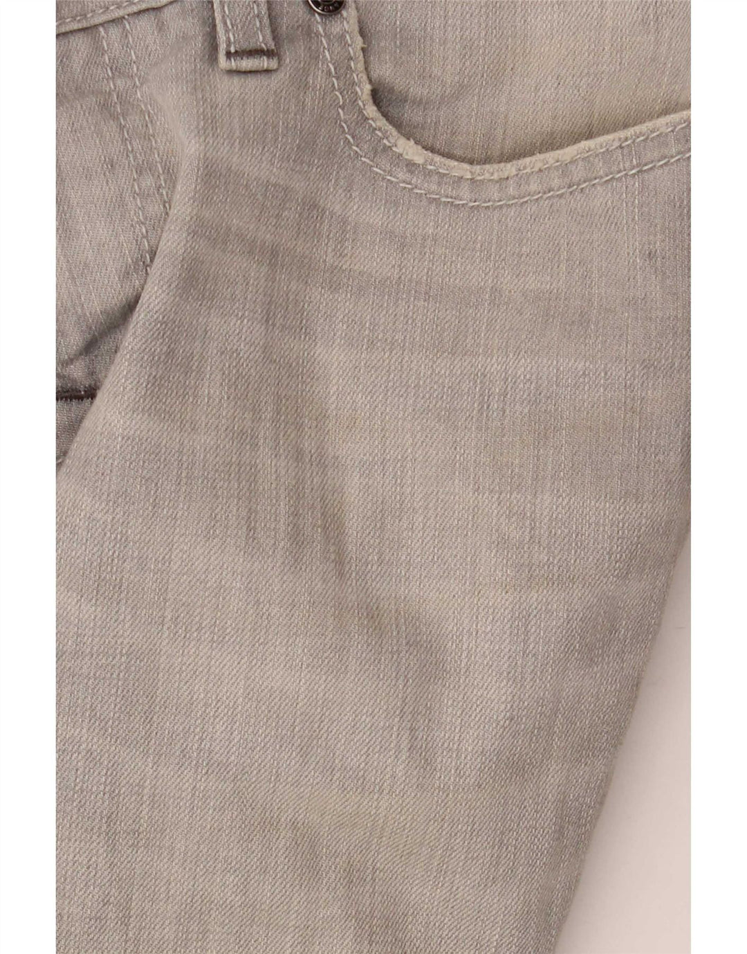 Hugo Boss Womens Slim Jeans W28 L32 Grey Cotton