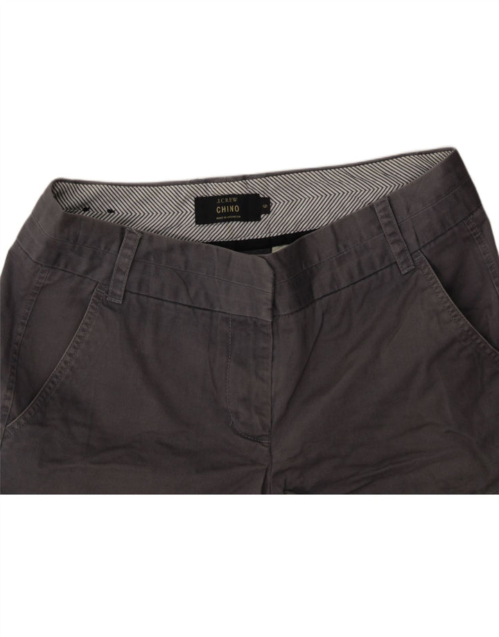 J. CREW Womens Chino Shorts US 6 Medium W30 Grey Cotton Vintage J. Crew and Second-Hand J. Crew from Messina Hembry 