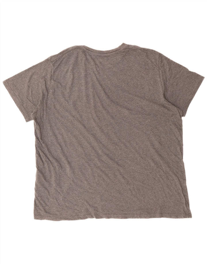 LEVI'S Mens Graphic T-Shirt Top 2XL Grey Cotton