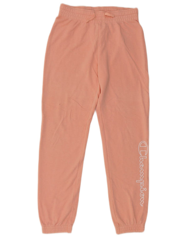 Pantaloni da tuta con grafica Champion per ragazze, pantaloni da jogging, 13-14 anni, cotone rosa