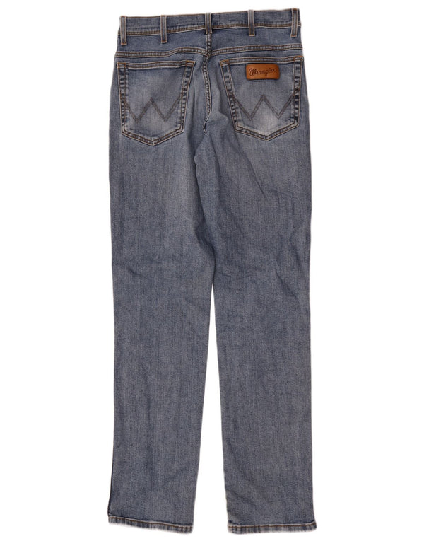 Jeans dritti da uomo Wrangler Texas W32 L34 cotone blu