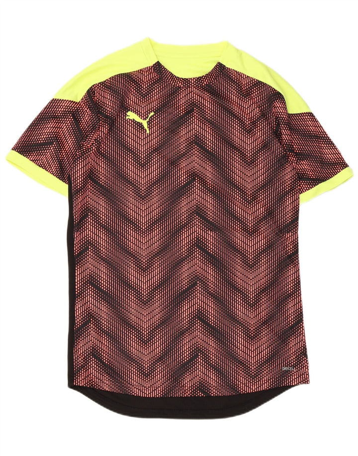 Puma Herren T-Shirt Top Medium Mehrfarbig Chevron