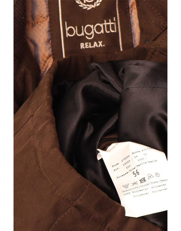 Bugatti Herre Utility Jacket IT 56 3XL Brun Polyester