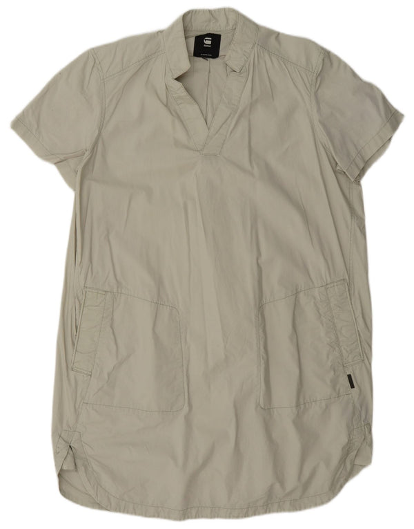 G-Star Damen Etuikleid UK 16 Large Grüne Baumwolle