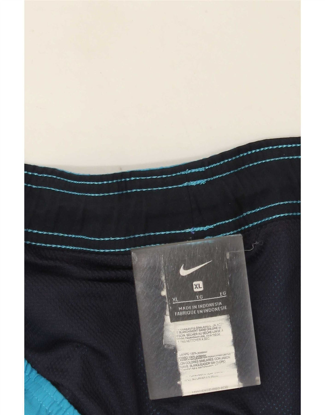 Nike svømmeshorts til mænd XL blå polyester