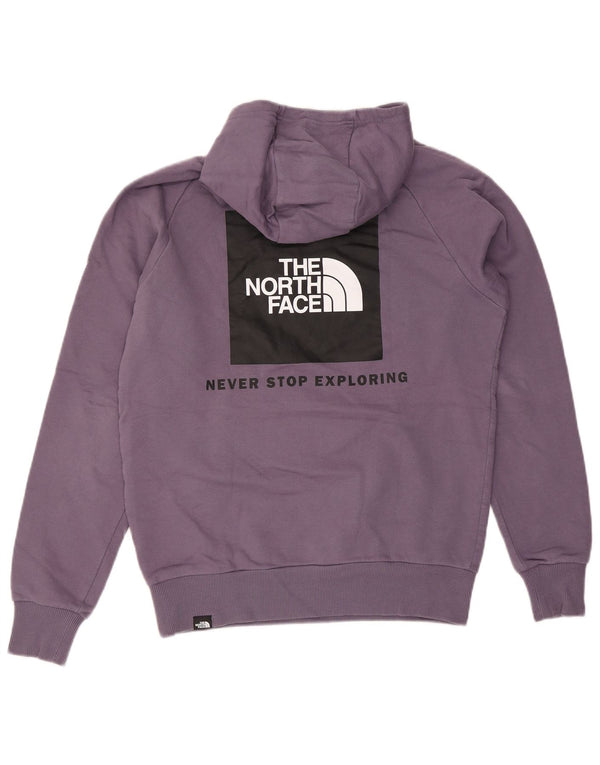 The North Face Herre grafisk hættetrøje Jumper Medium Lilla Bomuld