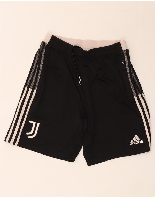 Pantaloncini sportivi Adidas da donna Juventus UK 12 Medium Black Colourblock