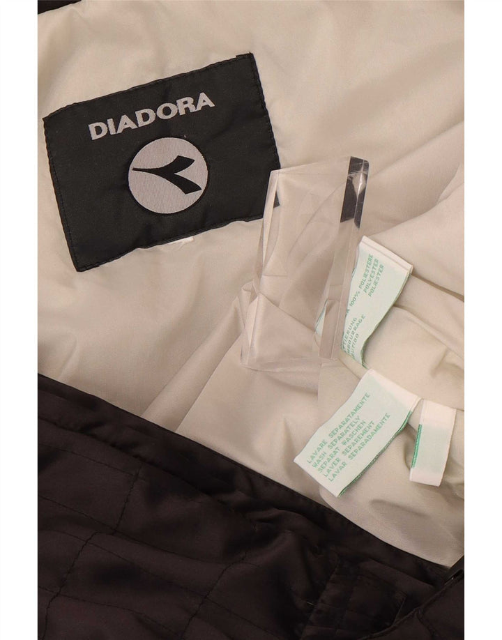 Tuta da sci da uomo Diadora Small nera in poliestere