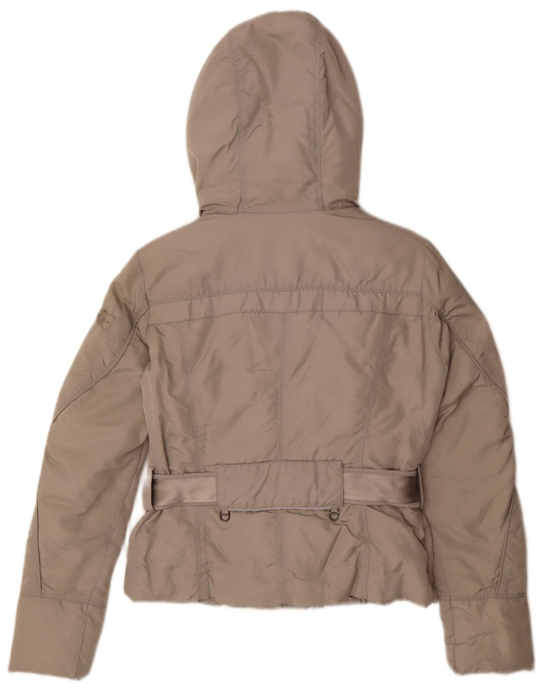 PEUTEREY Wattierte Damenjacke mit Kapuze IT 40 Small Grau Polyamid