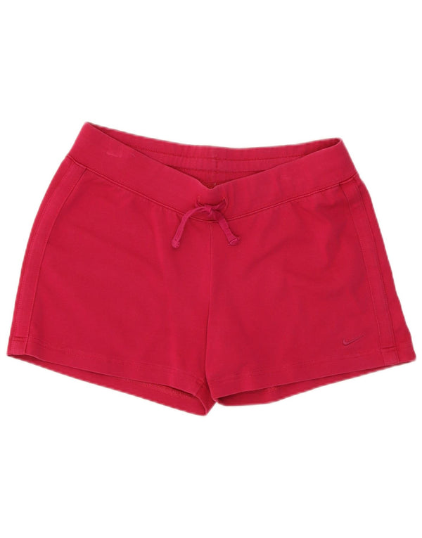 Pantaloncini sportivi da donna Nike UK 14 cotone rosa medio