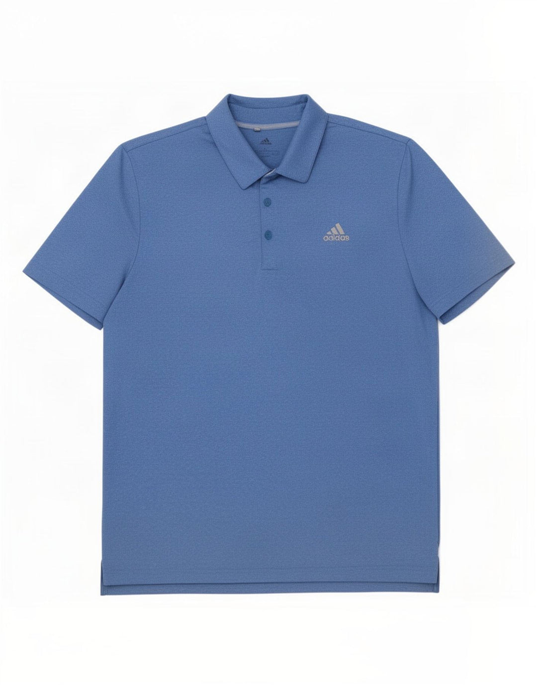 Adidas Herren-Poloshirt, groß, blau, Polyester