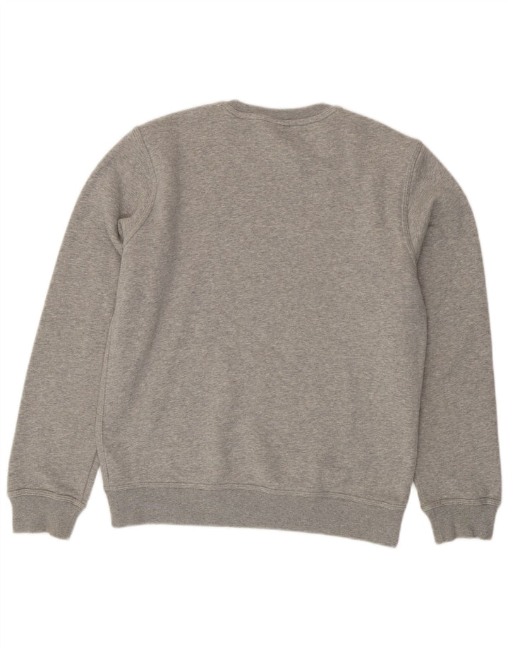 Nike Mens Sweatshirt Jumper Medium Grey Flecked Cotton