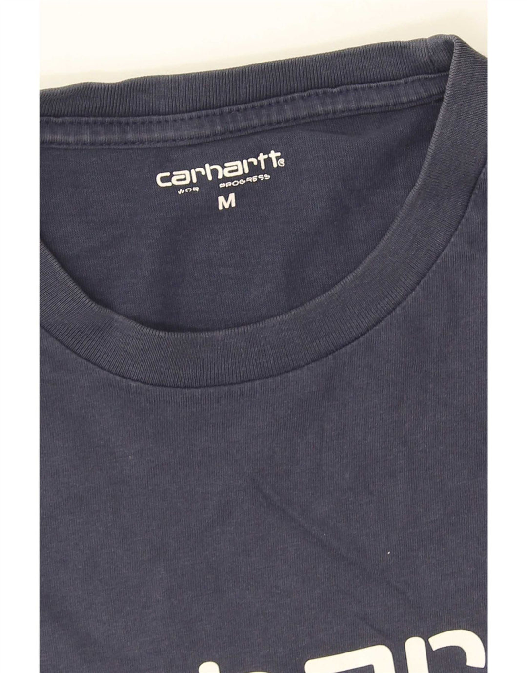 Carhartt Herre grafisk T-shirt Top Medium Navy Blue