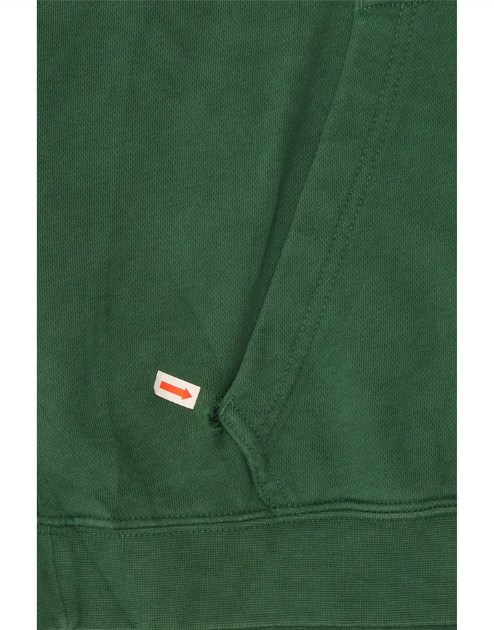 NIKE Mens Graphic Hoodie Jumper Medium Green Cotton Vintage Nike and Second-Hand Nike from Messina Hembry 